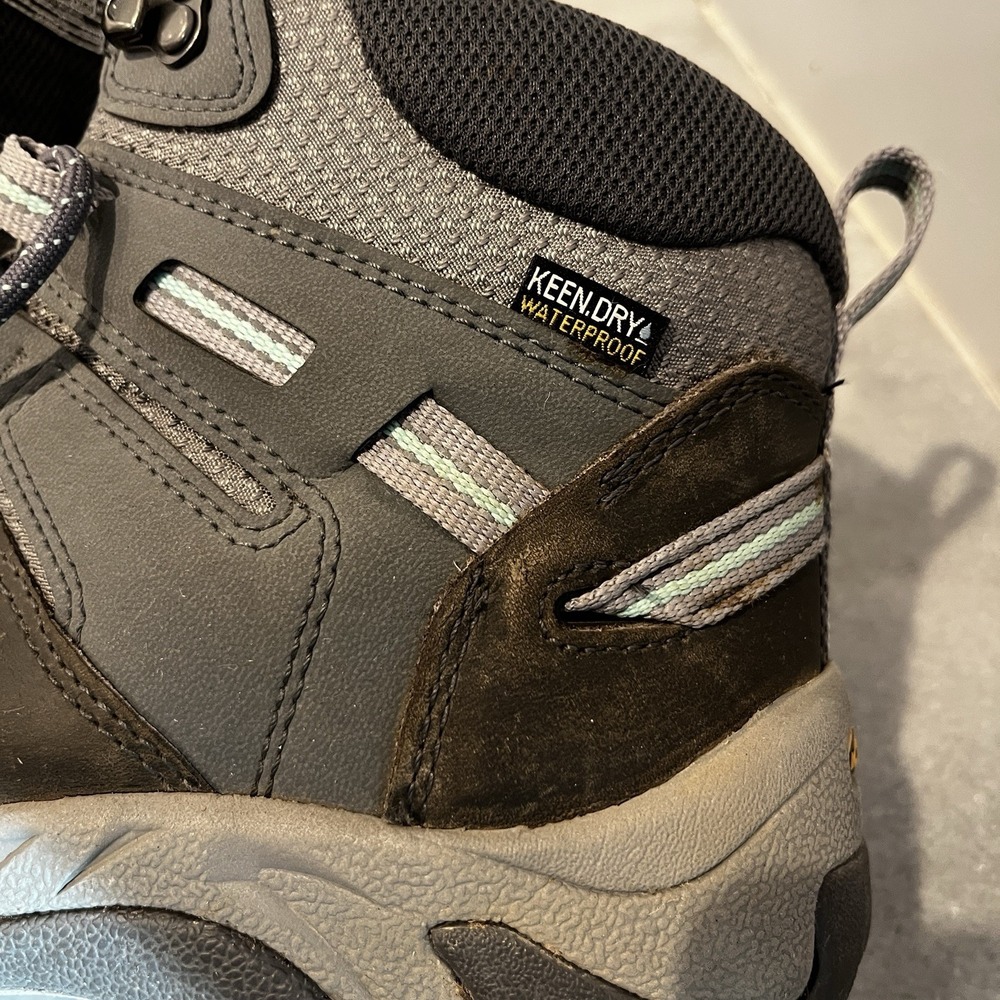 Keen Targhee III Waterproof Mid Top Hiking Boots 1018159 Women's 9.5 + Superfeet - Picture 12 of 13
